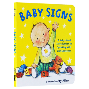 婴儿手语 英文原版婴儿大小的手语入门书 Baby Signs A Baby-Sized Introduction to Speaking with Sign Language  英文版英语书