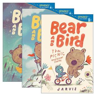 Bird系列熊和鸟3册 儿童绘本 Jarvis 英文原版 进口英语原版 and 英文版 书籍 Bear