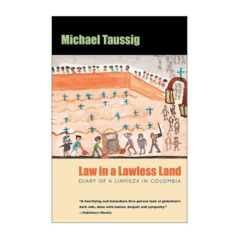英文原版 Law in a Lawless Land 法外之地的法律 哥伦比亚净化日记 修订版 英文版 进口英语原版书籍
