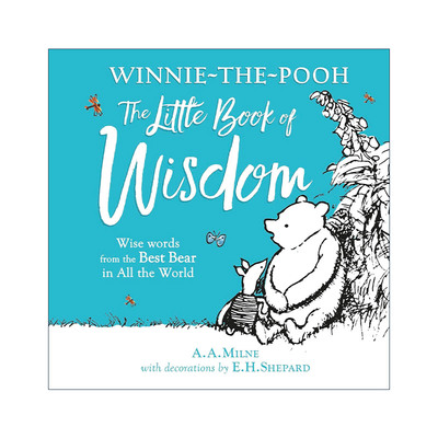 英文原版 Winnie-The-Pooh's Little Book Of Wisdom 小熊维尼的智慧小书 世界上好的小熊智慧语录 精装 英文版 进口英语原版书籍