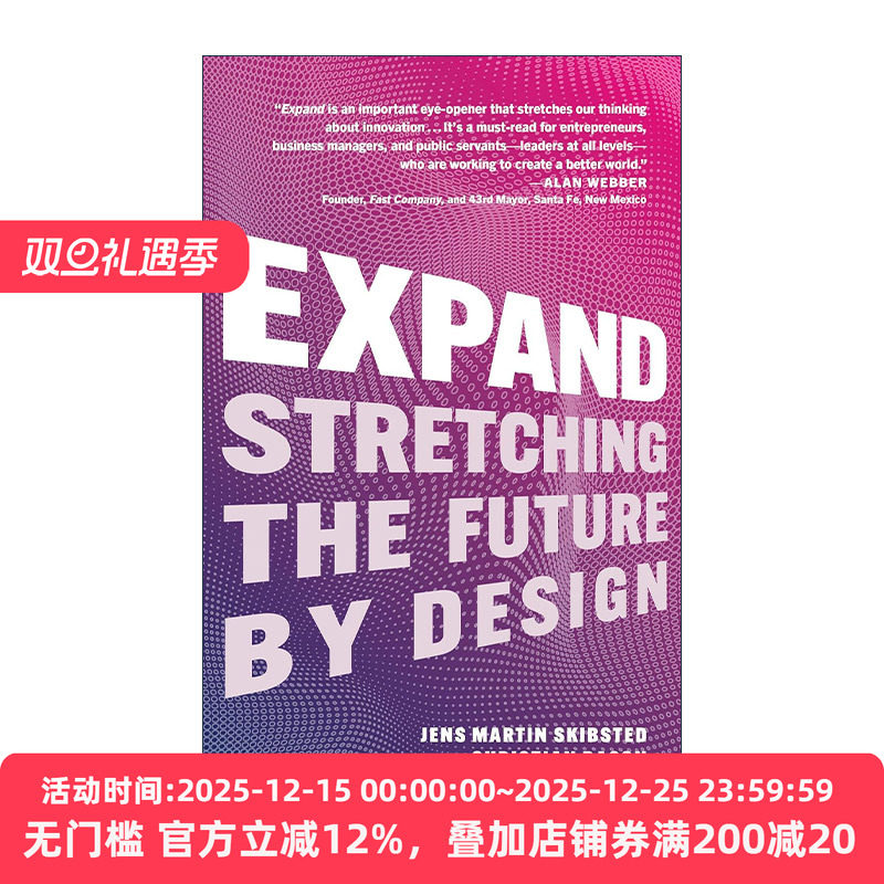 英文原版 Expand 扩张 通过设计延展未来 精装 Christian Bason 英文版 进口英语原版书籍
