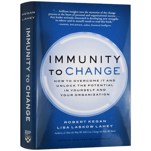 变革为何这样难 英文原版小说 Immunity to Change 罗伯特凯根 Robert Kegan 英文版 进口原版英语书籍
