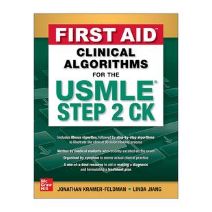 英文原版 First Aid Clinical Algorithms For the Usmle Step 2 CK 临床医学知识 临床算法考点速记 英文版 进口英语原版书籍
