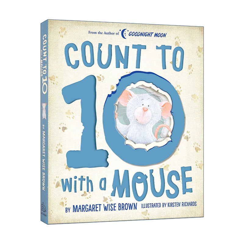 Count to 10 With a Mouse从1“鼠”到10纸板书玛格丽特怀兹布朗