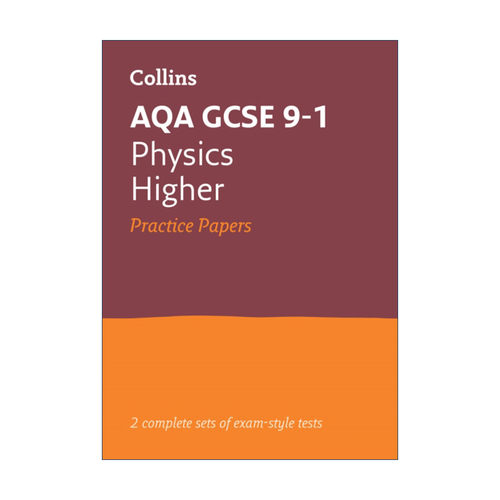 英文原版 Collins AQA GCSE 9-1 Physics Higher Practice Test Papers 柯林斯英国初中GCSE考试进阶物理练习卷 进口英语原版书籍
