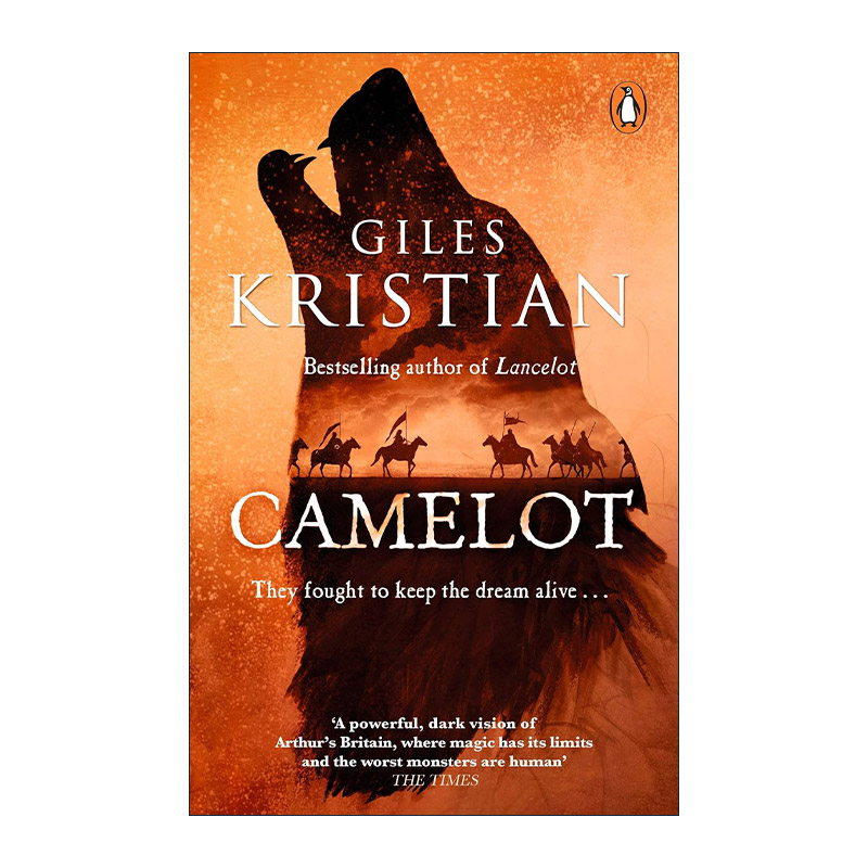 英文原版 Camelot 卡美洛 Giles Kristian畅销亚瑟王系列历史小说 英文版 进口英语原版书籍