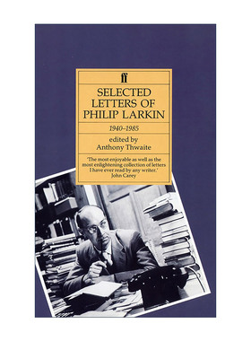 英文原版 Philip Larkin 菲力普?拉金信件集 英文版 进口英语原版书籍