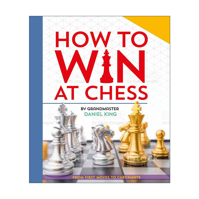 英文原版 How to Win at Chess 如何赢得一场国际象棋 步法指南 丹尼尔·金 Daniel King 精装 英文版 进口英语原版书籍