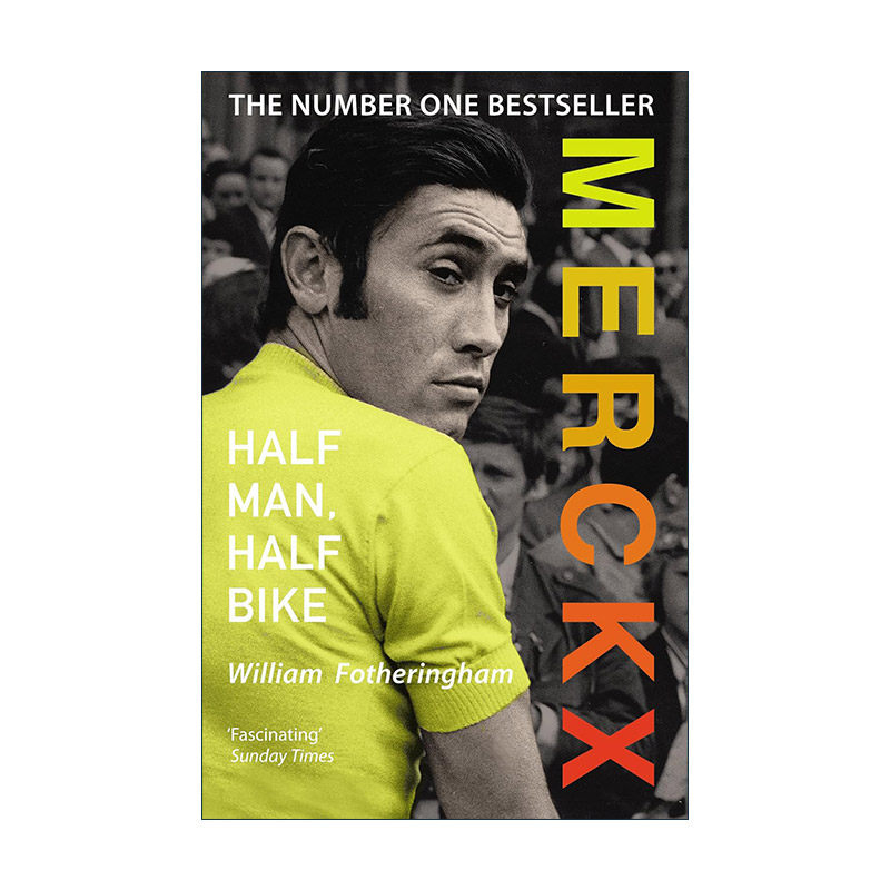 英文原版 Merckx Half Man Half Bike 车王艾迪?莫克斯传记 传奇自行车手 英文版 进口英语原版书籍