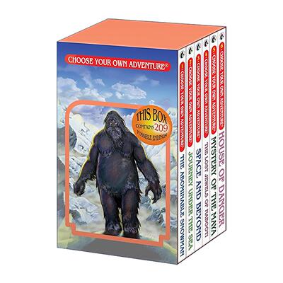 英文原版 Choose Your Own Adventure 6-Book Boxed Set #1 惊险岔路口系列 1-6册盒装套装 儿童小说 英文版 进口英语原版书籍