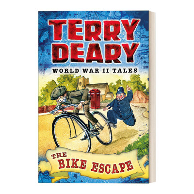 英文原版 World War II Tales  The Bike Escape 二战故事 自行车逃亡 可怕的历史Terry Deary 英文版 进口英语原版书籍