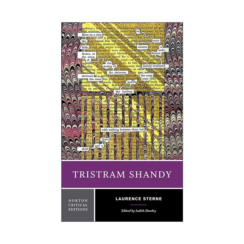 英文原版 Tristram Shandy 项狄传 诺顿文学解读系列 Norton Critical Editions 劳伦斯·斯特恩 英文版 进口英语原版书籍