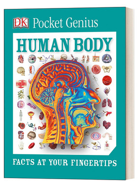 英文原版 Pocket Genius Human Body Facts at Your Fingertips DK百科知识口袋书 口袋天才系列 人体 英文版 进口英语原版书籍