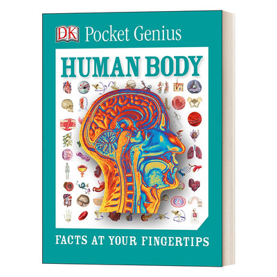 英文原版 Pocket Genius Human Body Facts at Your Fingertips DK百科知识口袋书 口袋天才系列 人体 英文版 进口英语原版书籍