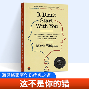 You 错 Start 这不是你 英文原版 鹦鹉螺图书奖 Didn 海灵格家庭创伤疗愈之道 进口英语书 社会心理学书籍 with