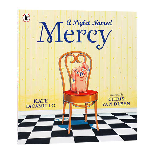 英文原版 A Piglet Named Mercy 慈悲的小猪 英文版 进口英语原版书籍