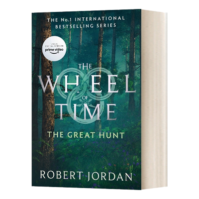 The Great Hunt Book 2 of the Wheel of Time 伟大的狩猎 时光之轮2 大猎捕 影视封面版 英文原版科幻小说 进口英语书籍