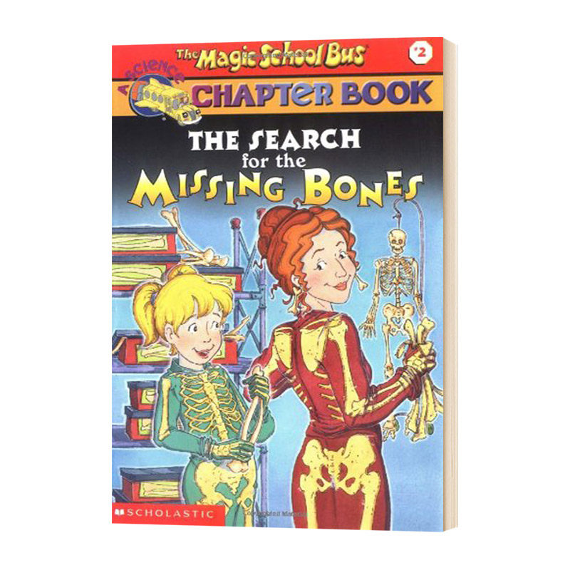 magic school bus the search for the missing bones 英文原版儿童