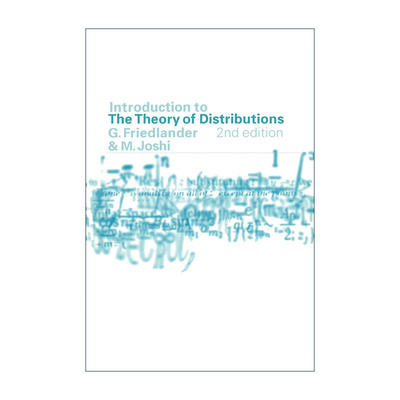 英文原版 Introduction to the Theory of Distributions 分布理论导论 F. G. Friedlander 英文版 进口英语原版书籍