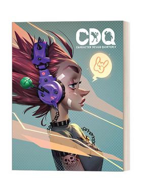 Character Design Quarterly 22 CDQ角色设计季刊22 绘画插画游戏动漫3D建模进口画册