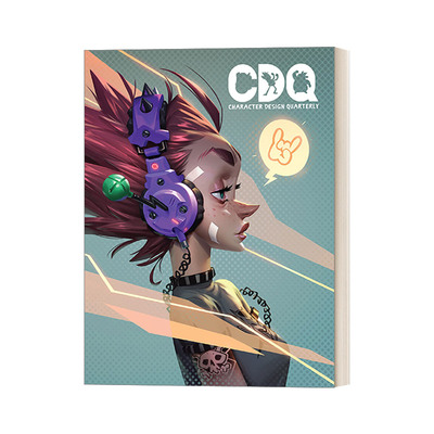 Character Design Quarterly 22 CDQ角色设计季刊22 绘画插画游戏动漫3D建模进口画册