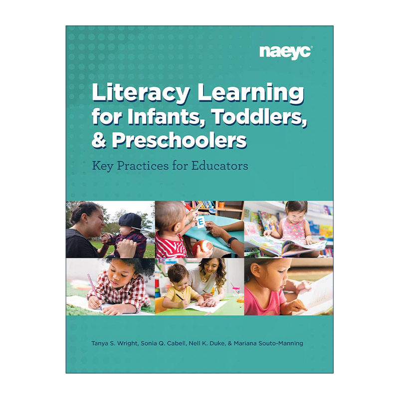 英文原版 Literacy Learning for Infants Toddlers and Preschoolers 幼儿和学龄前儿童的识字学习 英文版 进口英语原版书籍