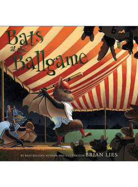 英文原版 Bats at the Ballgame 棒球比赛上的蝙蝠 儿童绘本 动物故事 英文版 进口英语原版书籍