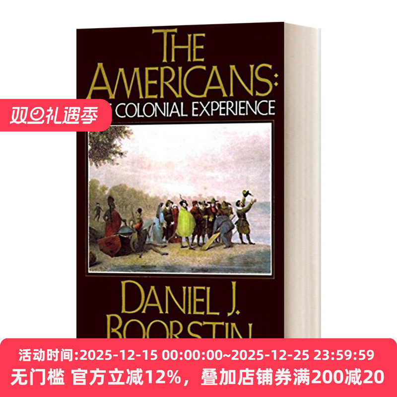 美国人三部曲1殖民地历程 The Americans The Colonial Experience 普利策奖作者 英文原版历史读物 进口英语书籍