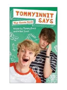 英文原版 TommyInnit Says The Quote Book 油管网络达人语录精装 Minecraft游戏 英文版 进口英语原版书籍