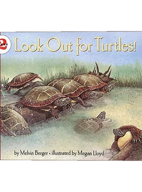 Let's Read and Find Out 2 Look Out for Turtles! 自然科学启蒙2级 小心海龟 英文原版儿童绘本 进口英语书籍
