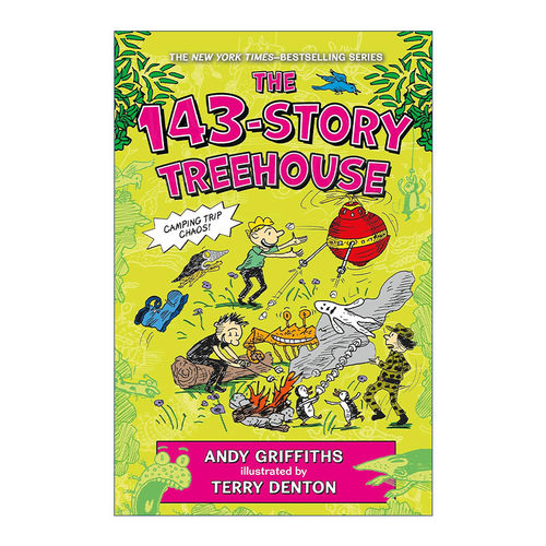 英文原版 The 143-Story Treehouse小屁孩树屋历险记143层树屋故事 英文版 进口英语原版书籍