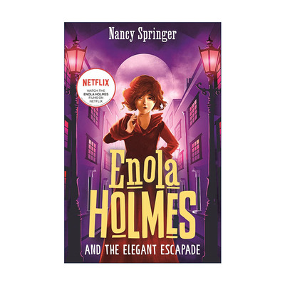 英文原版 Enola Holmes and the Elegant Escapade 福尔摩斯小姐8 英文版 进口英语原版书籍
