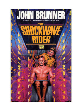 英文原版 The Shockwave Rider 电波骑士 科幻小说 John Brunner约翰·布鲁纳英文版 进口英语原版书籍