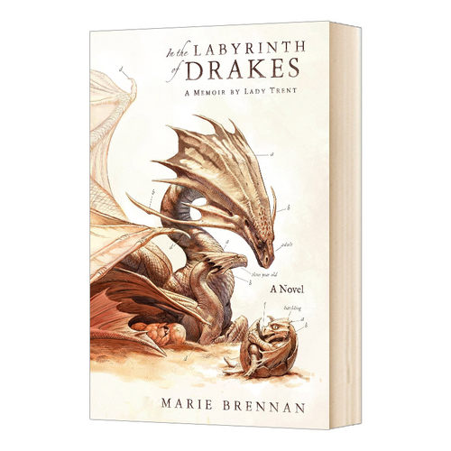 Lady Trent Memoirs In the Labyrinth of Drakes 特伦特夫人回忆录4 在龙的迷宫里 英文原版科幻小说 进口英语书籍