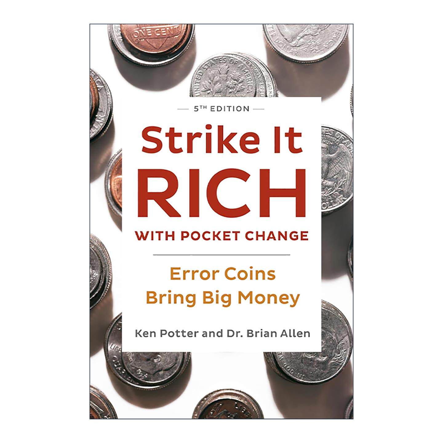 英文原版 Strike It Rich with Pocket Change 用零钱致富 错误的硬币能带来大钱 稀有硬币鉴别指南 Ken Potter 进口英语原版书籍