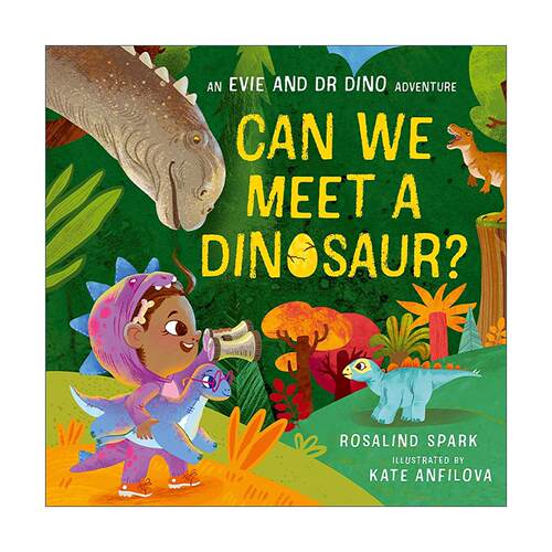 英文原版 Evie & Dr Dino Can We Meet A Dinosaur 伊薇和迪诺博士 我们能见到恐龙吗 牛津亲子共读启蒙认知绘本进口英语原版书籍