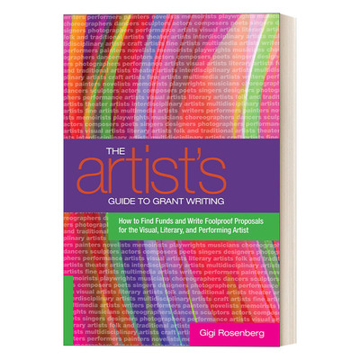 英文原版 The Artist's Guide to Grant Writing 艺术家的资助计划书写作指南 Gigi Rosenberg 英文版 进口英语原版书籍