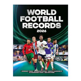 英文原版 World Football Records 2026 世界足球记录 赛事奖项 精装 球员教练的故事 英文版 进口英语原版书籍
