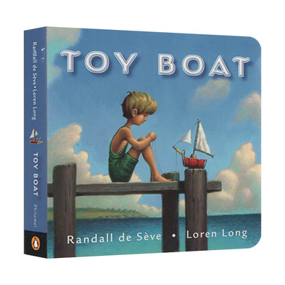 The Toy Boat 玩具船 纸板书 少儿友谊主题 自尊心和自强不息主题