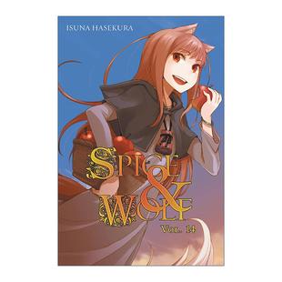Wolf Vol.14 进口英语原版 Spice 书籍 英文版 and 奇幻主题漫画轻小说 英文原版 狼与香辛料14