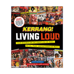 凯尔朗 Loud 大声生活 庆祝Kerrang成立40周年 Kerrang 精装 Living