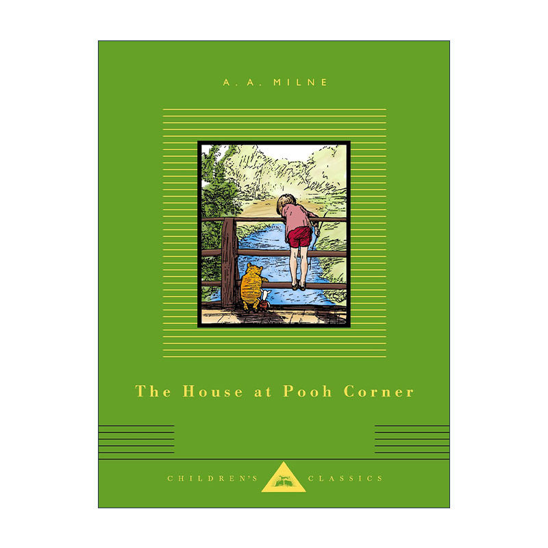 英文原版 The House at Pooh Corner Everyman's Library Children's Classics 小熊维尼和老灰驴的家 维尼角落的家人人图书馆精装