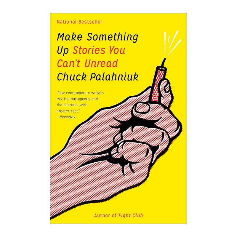 Make Something Up编点东西你不能不看的故事搏击俱乐部作者Chuck Palahniuk-封面