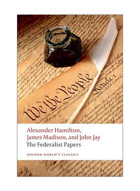 英文原版 The Federalist Papers 联邦党人文集 牛津世界经典 英文版 进口英语原版书籍