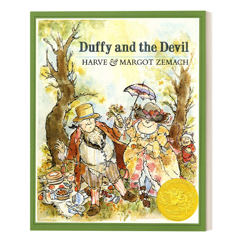 达菲与魔鬼英文原版儿童绘本