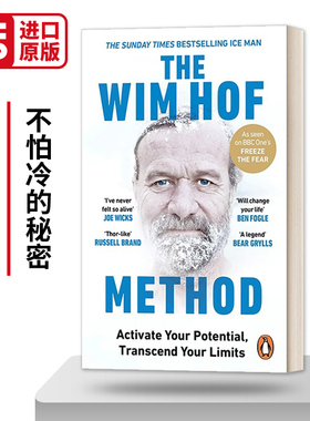 英文原版 The Wim Hof Method 不怕冷的秘密 世界上最抗冻的人 威姆 霍夫 英文版 进口英语原版书籍