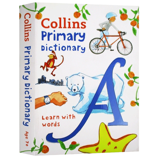 Collins Primary Dictionary 柯林斯小学生字典词典 英文原版儿童英英字典 进口小学英语辅导工具书籍