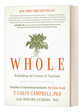 救命饮食2 全营养与全健康从哪里来 Whole Rethinking the Science of Nutrition 英文原版生活科普读物 进口英语书籍