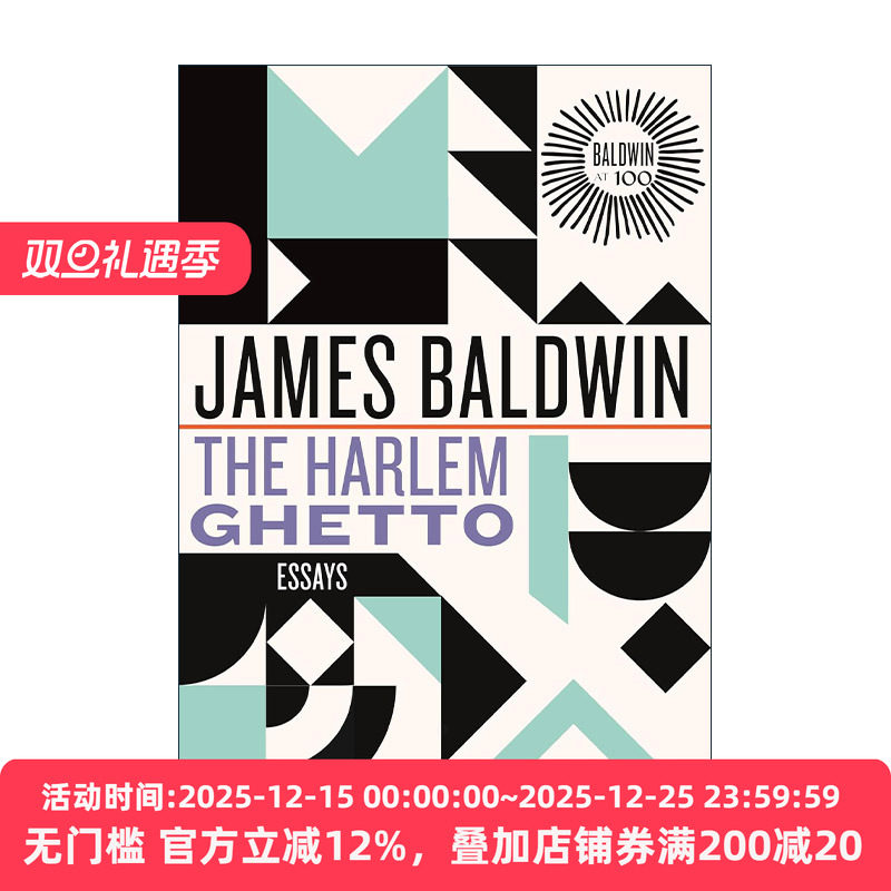 英文原版 The Harlem Ghetto James Baldwin Centennial 哈莱姆贫民窟 散文集 村子里的陌生人作者詹姆斯·鲍德温 精装 英文版