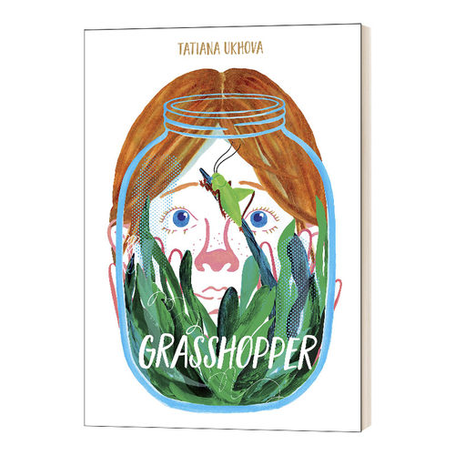 Grasshopper 蚂蚱 幼儿启蒙 4-8岁精装儿童自然主题绘本 Tatiana Ukhova